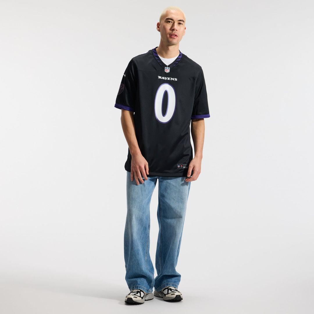 Baltimore Ravens Roquan Smith Nike Black Alternate Game product image 4
