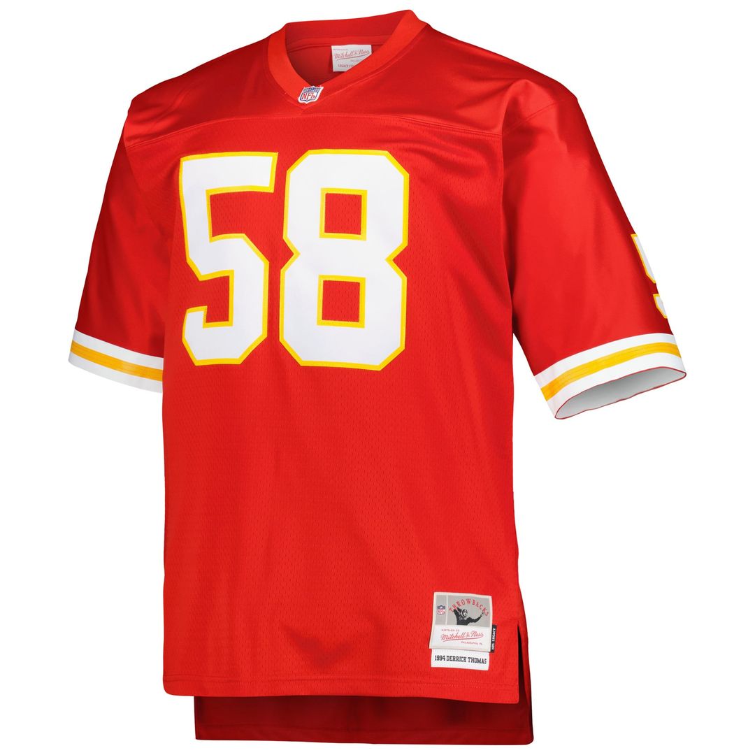 Kansas City Chiefs Derrick Thomas Mitchell & Ness Red Big & product image 2