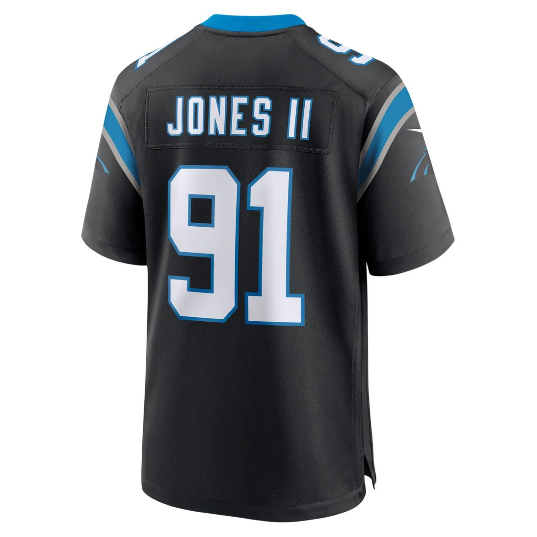 Carolina Panthers Patrick Jones II Nike Black Game Jersey product image 3