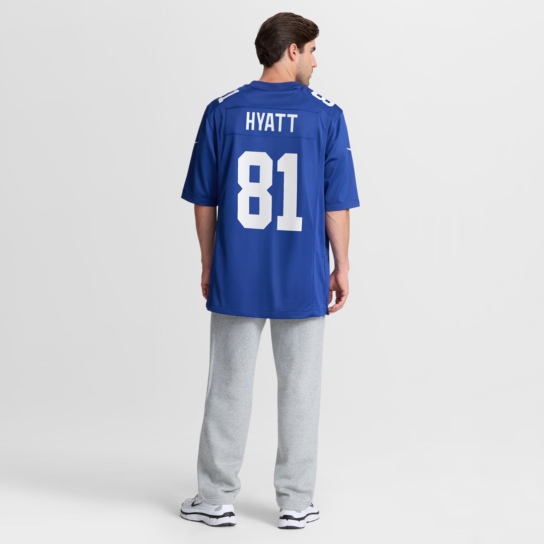 New York Giants Jalin Hyatt Nike Royal Game Jersey product image 3