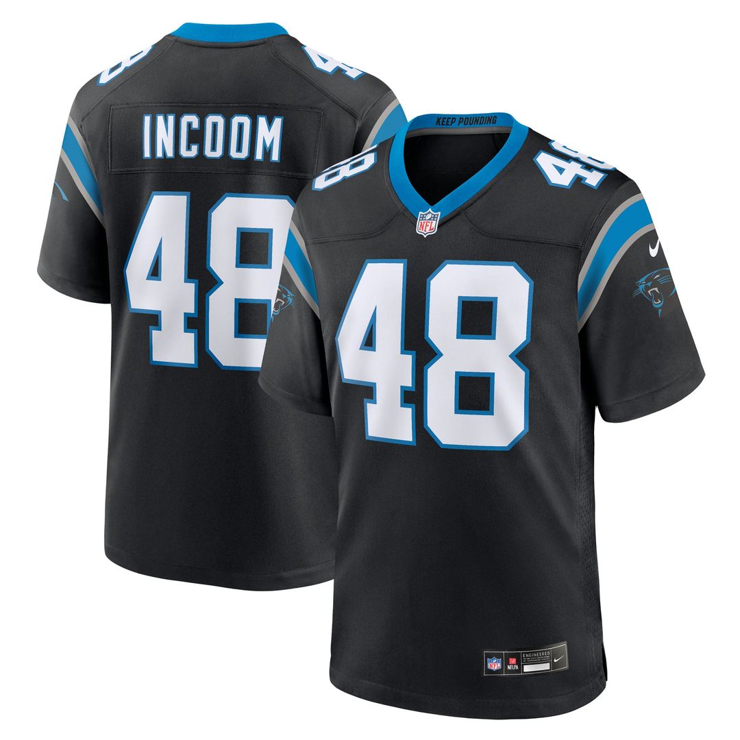 Carolina Panthers Thomas Incoom Nike Black Game Jersey product image 1