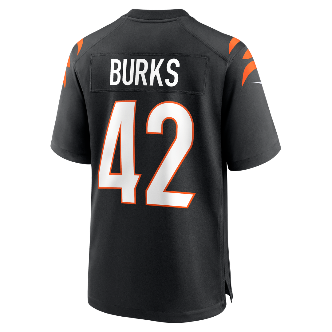 Cincinnati Bengals Oren Burks Nike Black Game Jersey product image 3