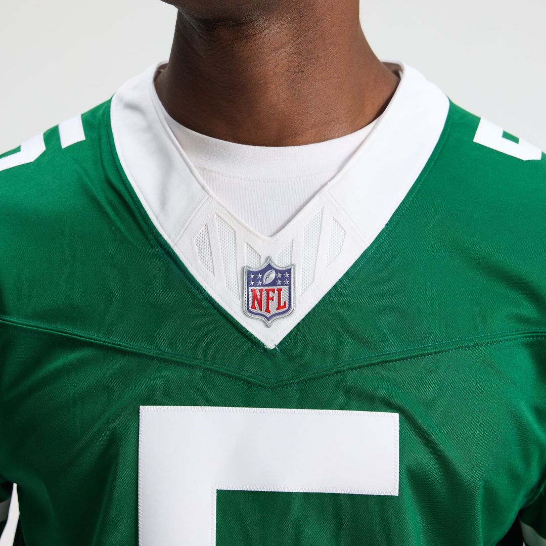 New York Jets Garrett Wilson Nike Legacy Green Team Vapor product image 8