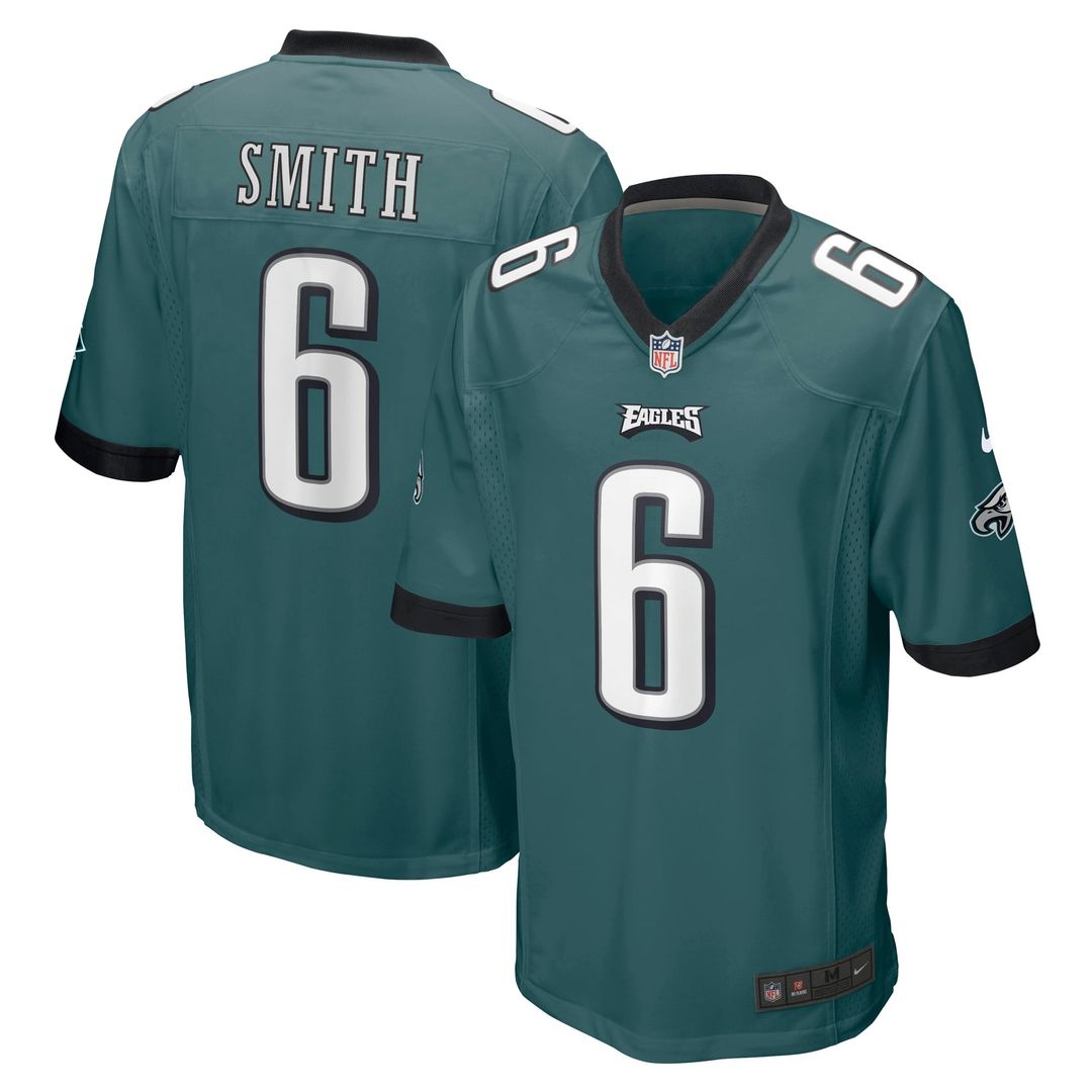 Philadelphia Eagles DeVonta Smith Nike Midnight Green Game product image 4