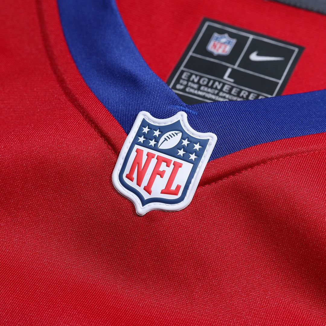 New York Giants Brian Burns Nike Century Red Alternate Game product image 4