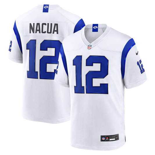 Los Angeles Rams Puka Nacua Nike Fearsome White Game Jersey product image 1