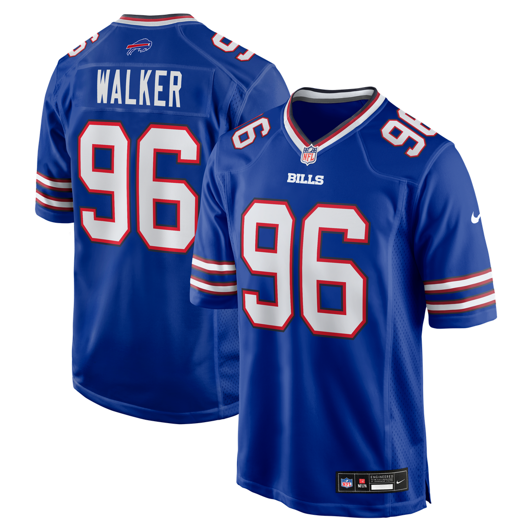 Buffalo Bills Deone Walker Nike Royal Game Jersey product image 1