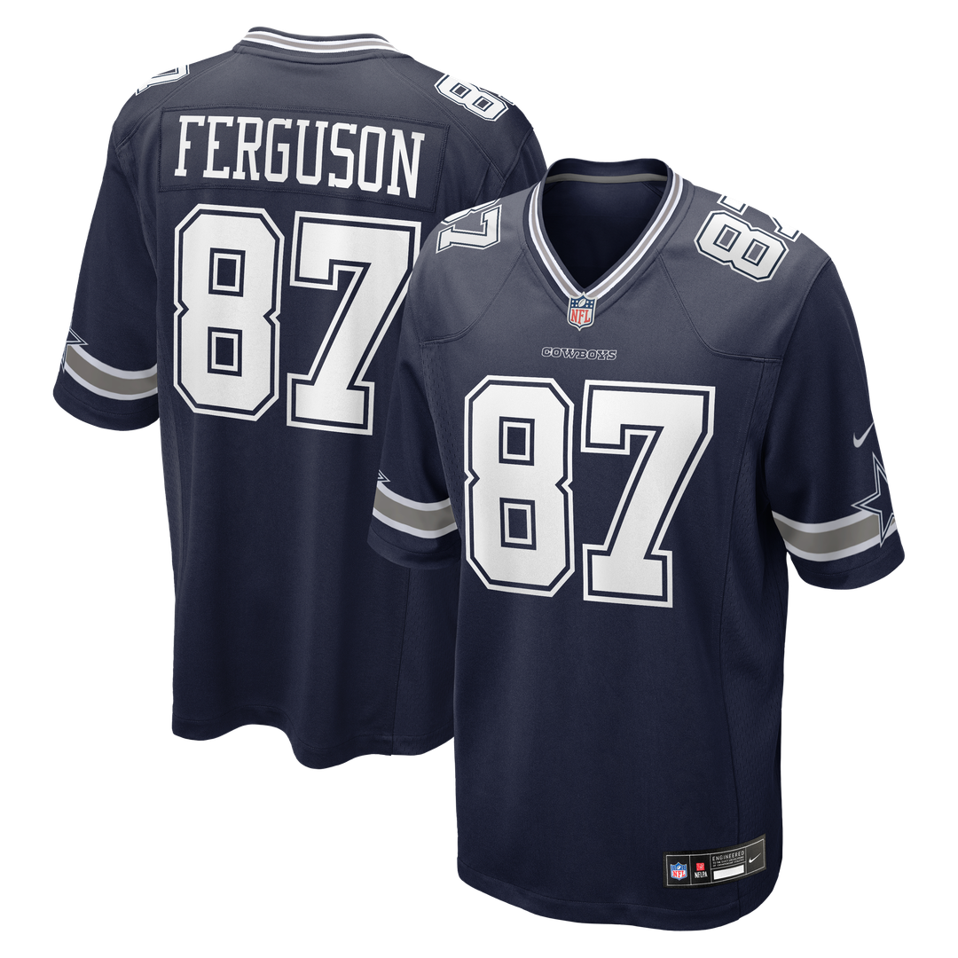 Dallas Cowboys Jake Ferguson Nike Navy Game Jersey product image 9