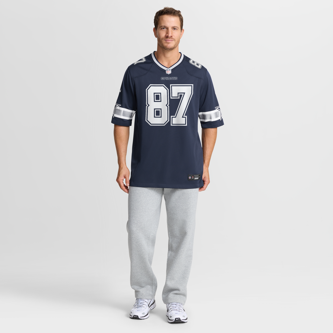 Dallas Cowboys Jake Ferguson Nike Navy Game Jersey product image 15