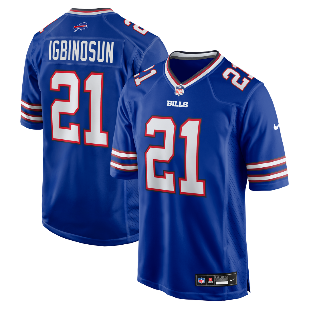 Buffalo Bills Davison Igbinosun Nike Royal Game Jersey product image 1