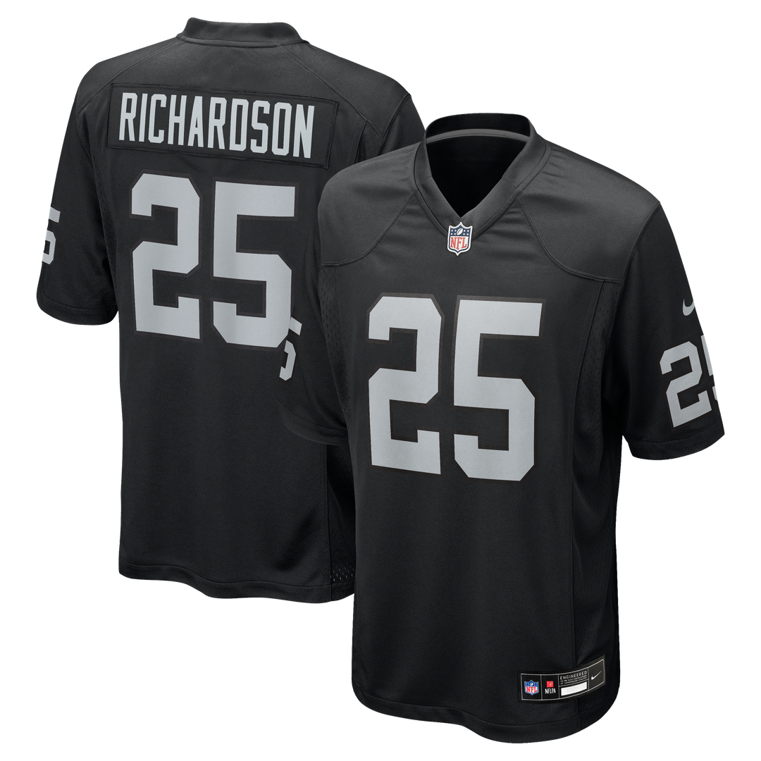 Las Vegas Raiders Decamerion Richardson Nike Black Game product image 1