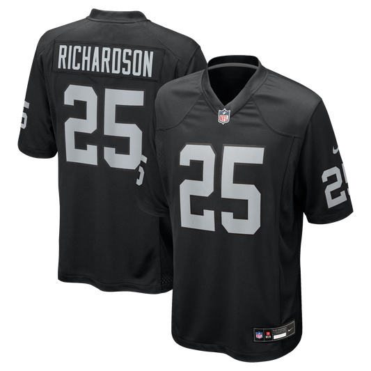 Las Vegas Raiders Decamerion Richardson Nike Black Game product image 1