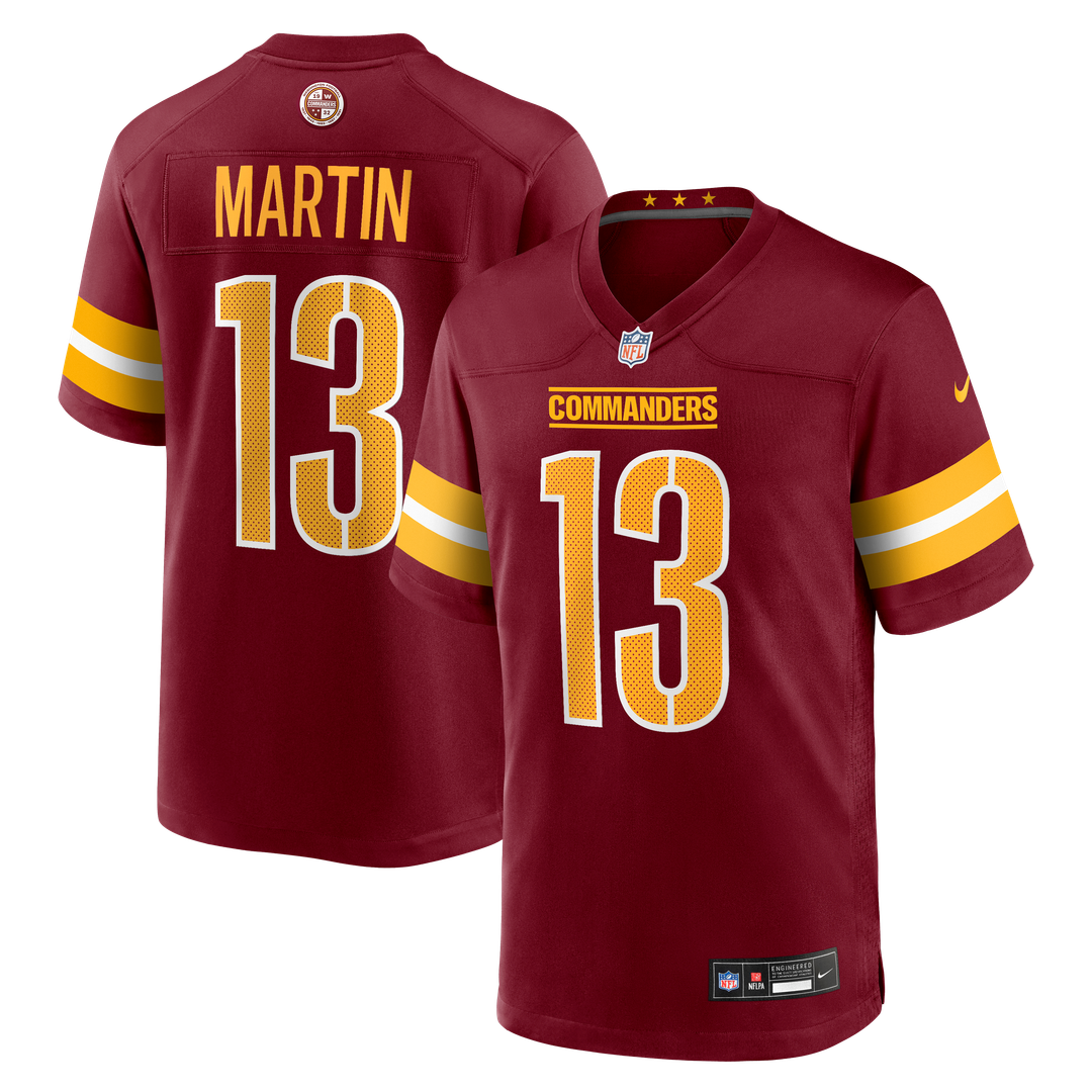 Washington Commanders Tay Martin Nike Burgundy Game Jersey product image 1