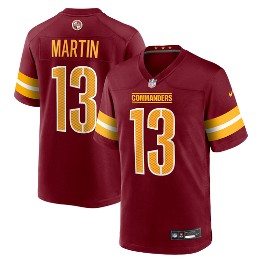 Washington Commanders Tay Martin Nike Burgundy Game Jersey product image 1