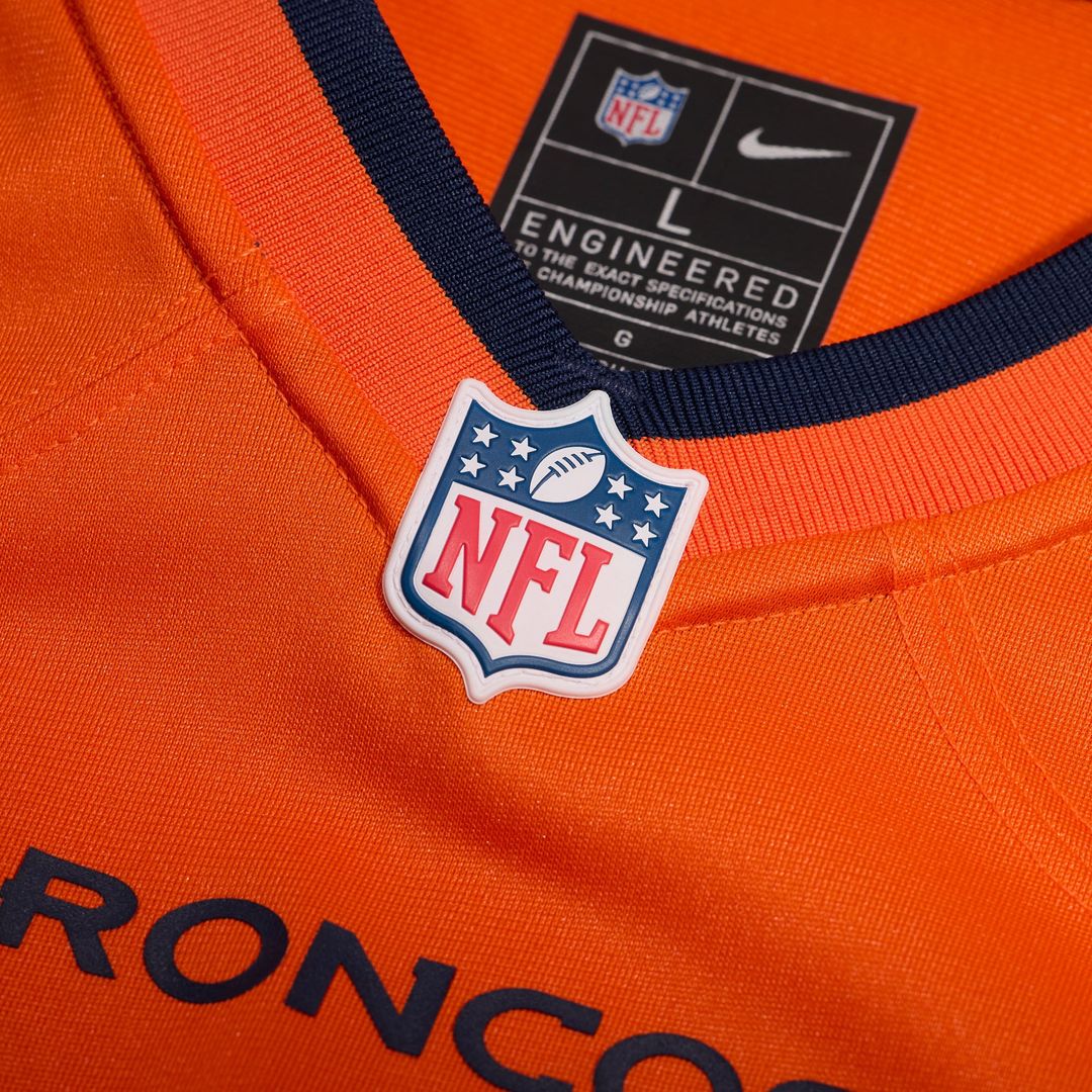 Denver Broncos Jahdae Barron Nike Orange Game Jersey product image 4
