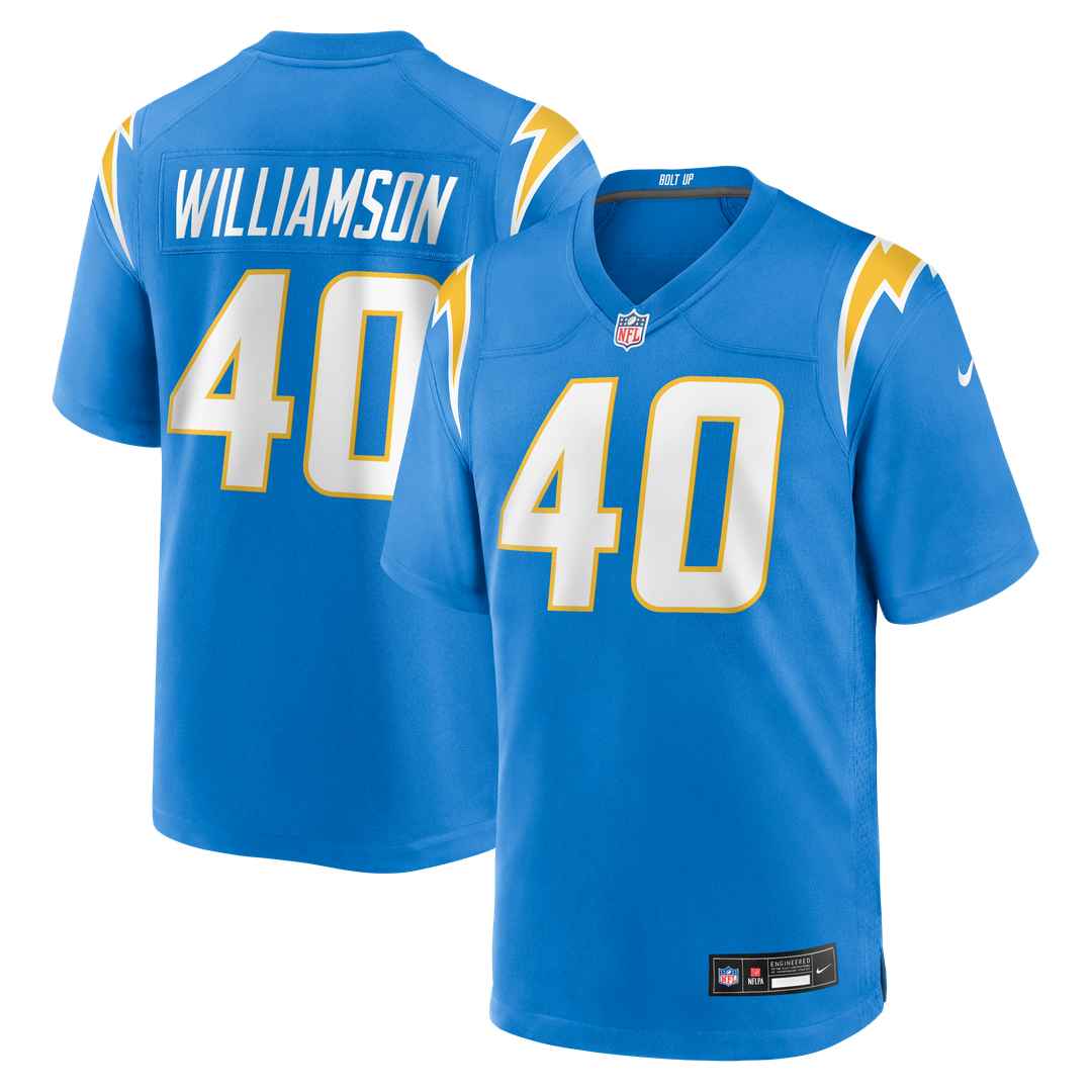 Los Angeles Chargers Kendall Williamson Nike Powder Blue product image 1