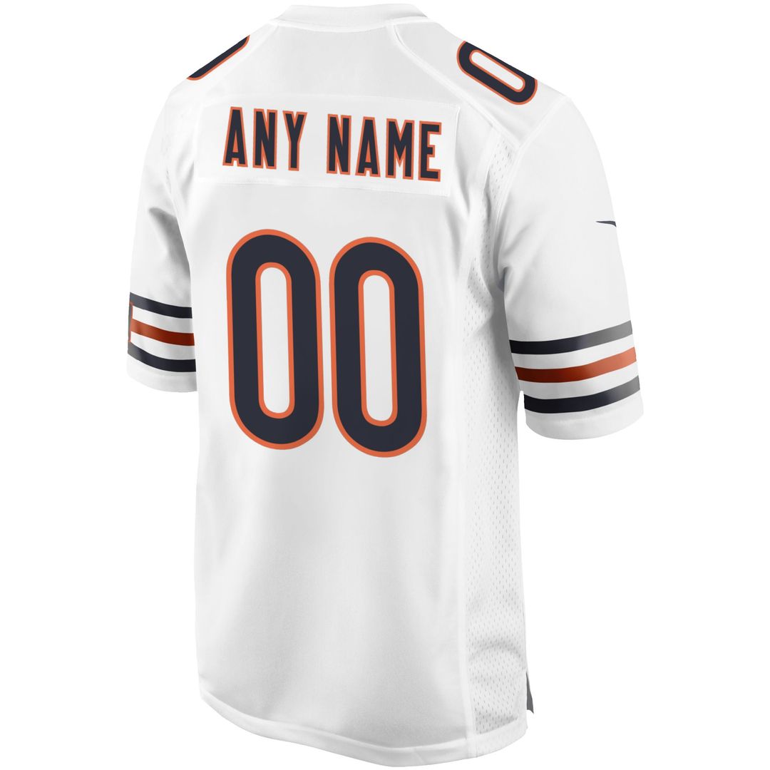 Chicago Bears Nike White Custom Jersey product image 6