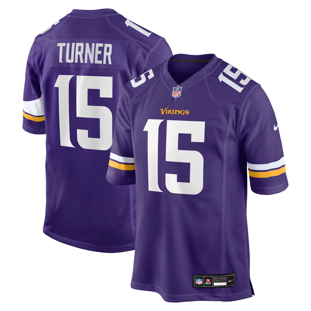Minnesota Vikings Dallas Turner Nike Purple Game Jersey product image 9