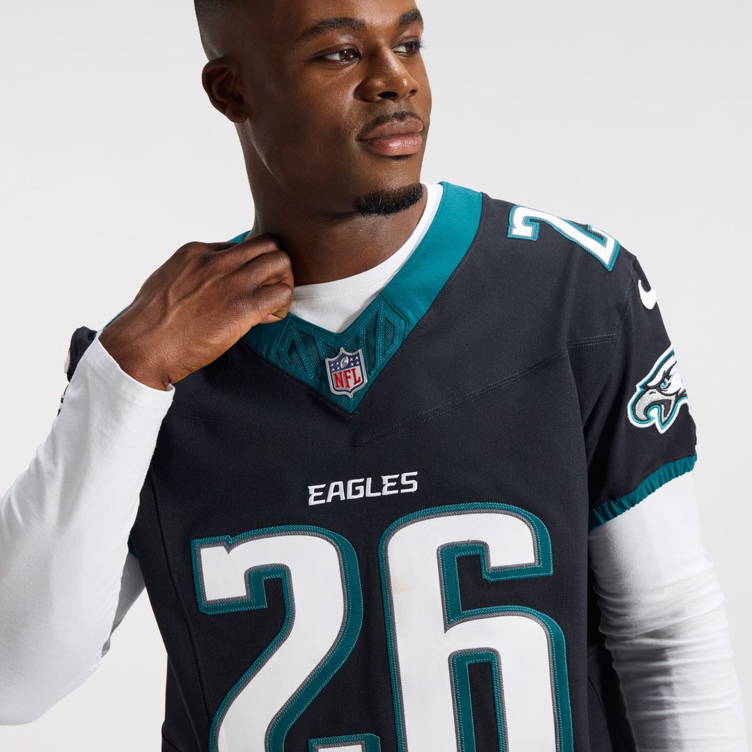 Philadelphia Eagles Saquon Barkley Nike Black Alternate product image 8