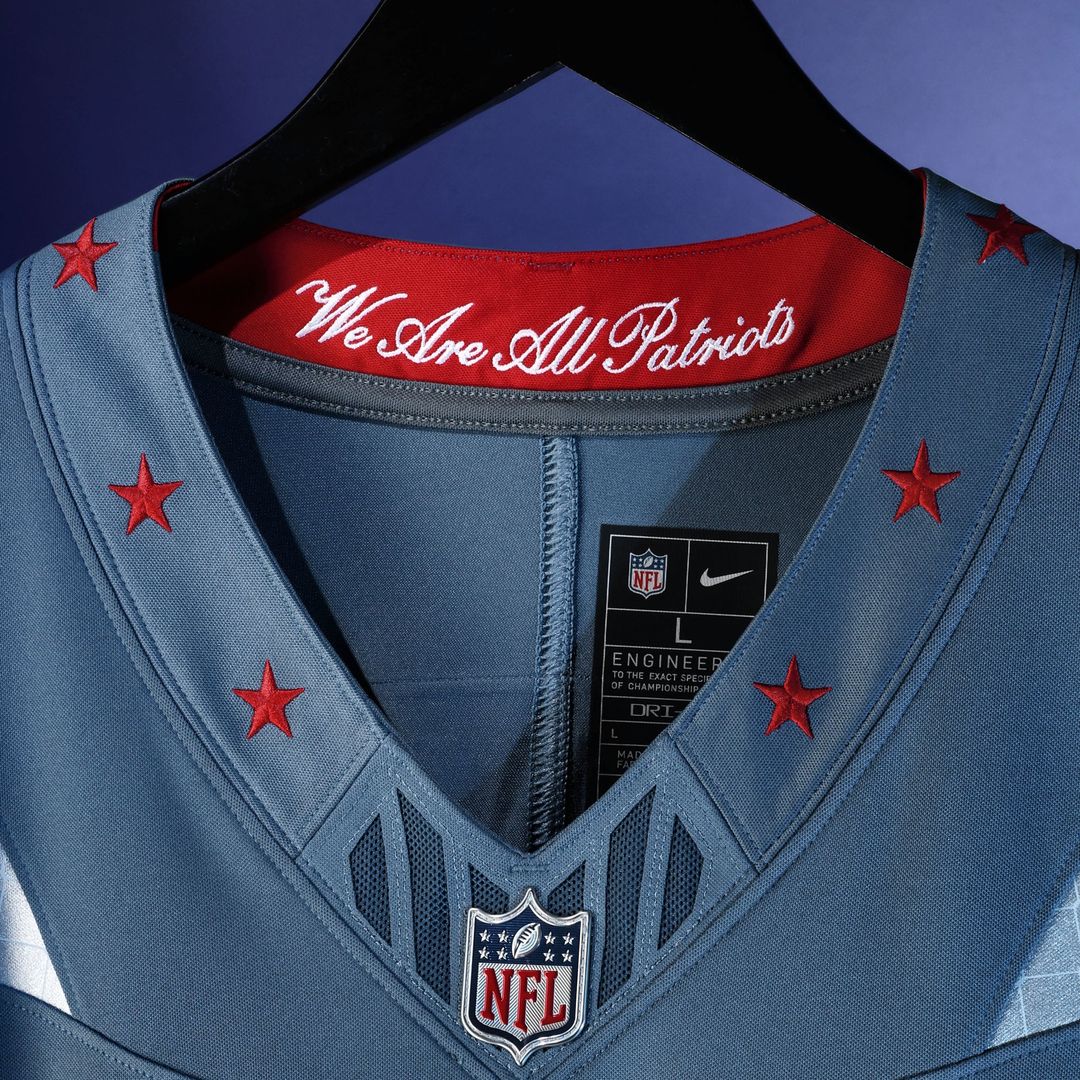 New England Patriots Hunter Henry Nike Blue Rivalries product image 4