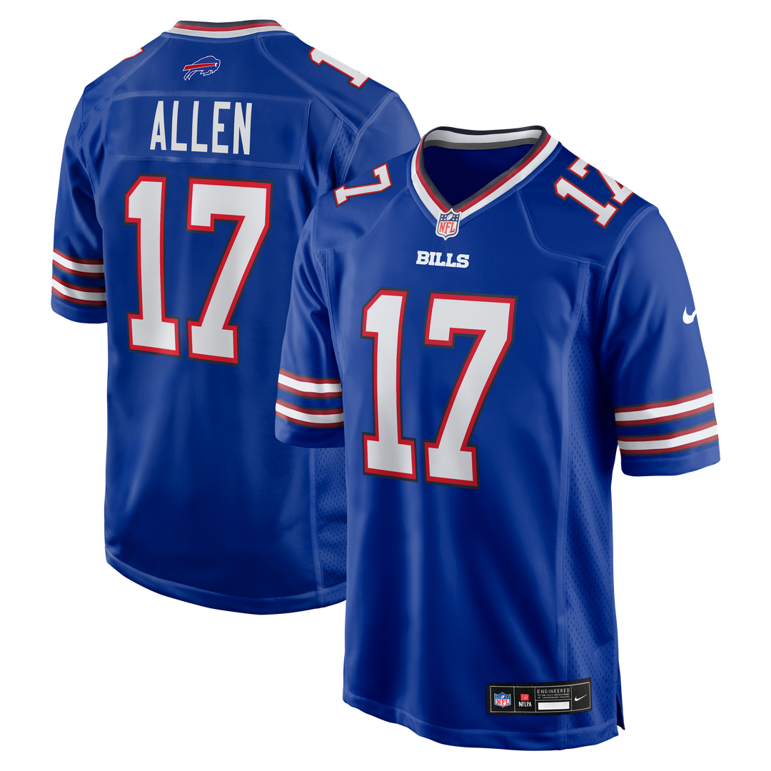 Buffalo Bills Josh Allen Nike Royal Team Game Jersey product image 9
