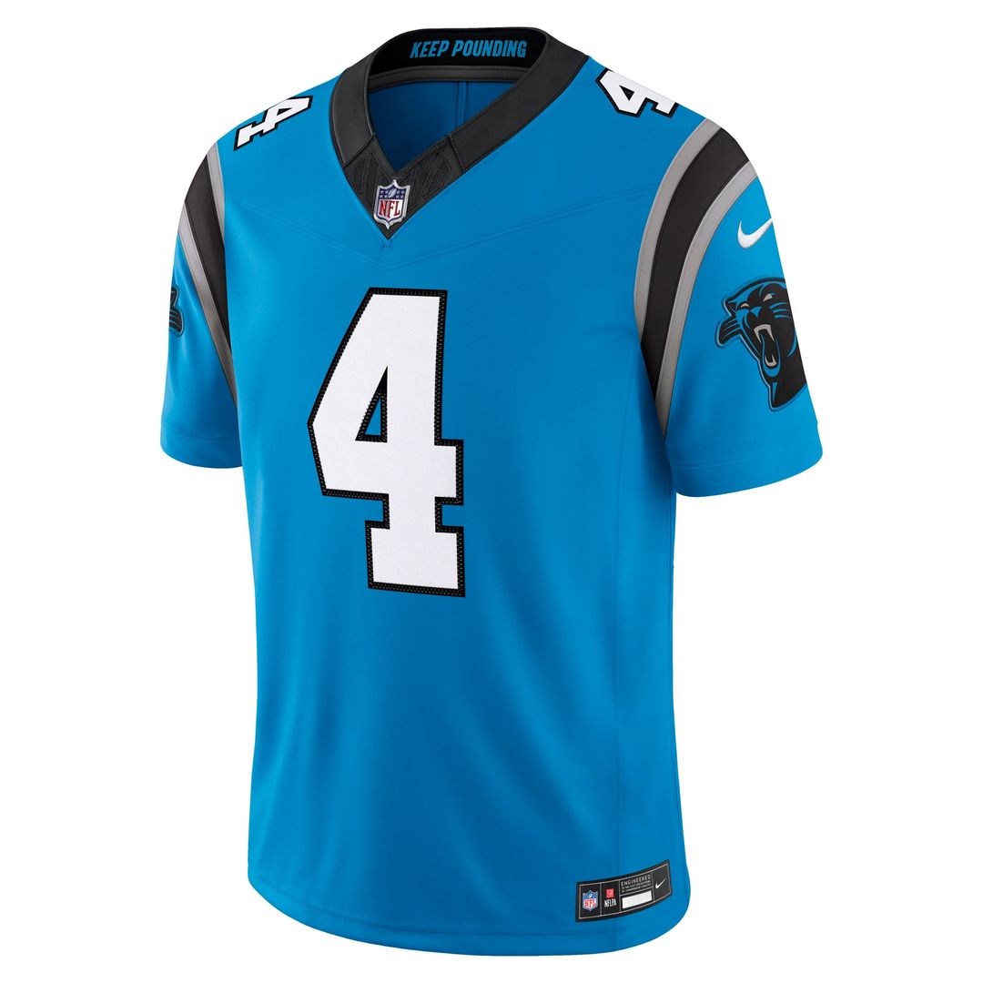 Carolina Panthers Tetairoa McMillan Nike Blue Alternate product image 2