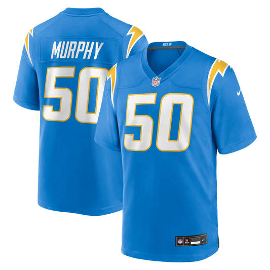 Los Angeles Chargers Caleb Murphy Nike Powder Blue Game product image 1