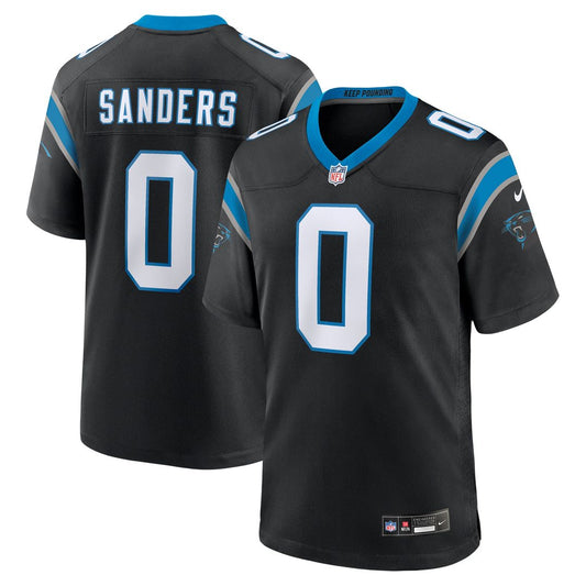 Carolina Panthers Ja'Tavion Sanders Nike Black Game Jersey product image 1