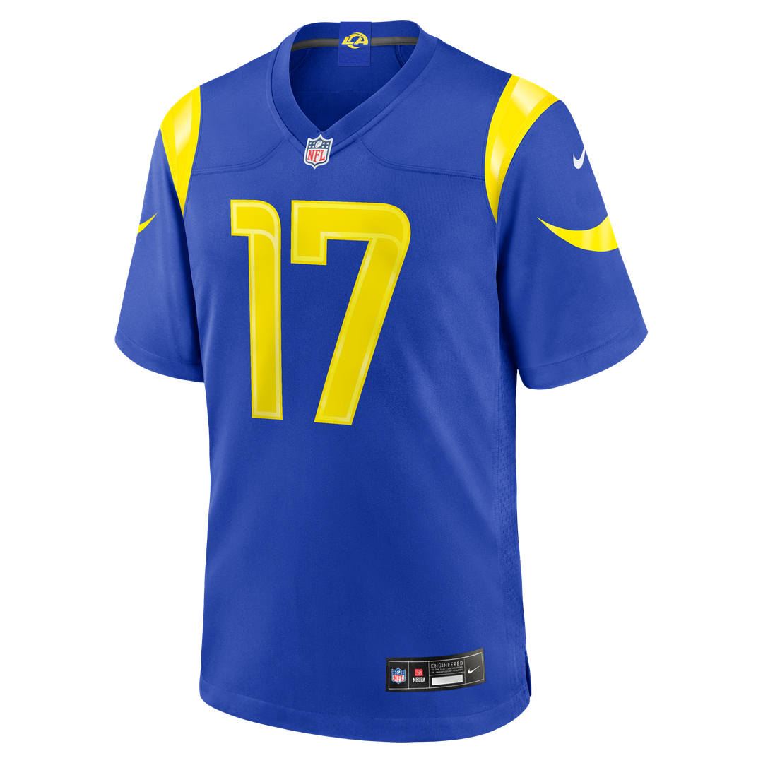 Los Angeles Rams Davante Adams Nike Royal Team Game Jersey product image 6