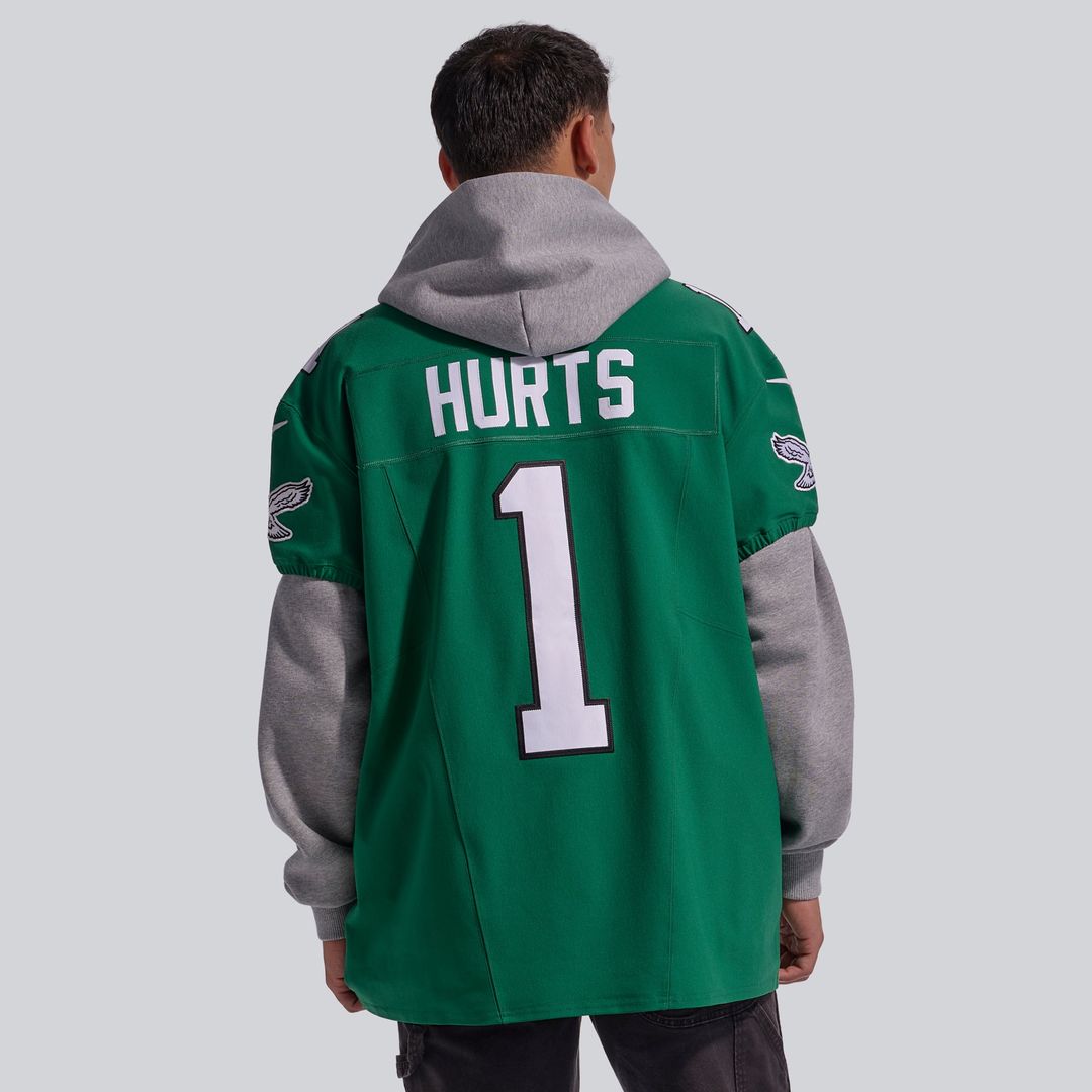Philadelphia Eagles Jalen Hurts Nike Kelly Green Alternate product image 17