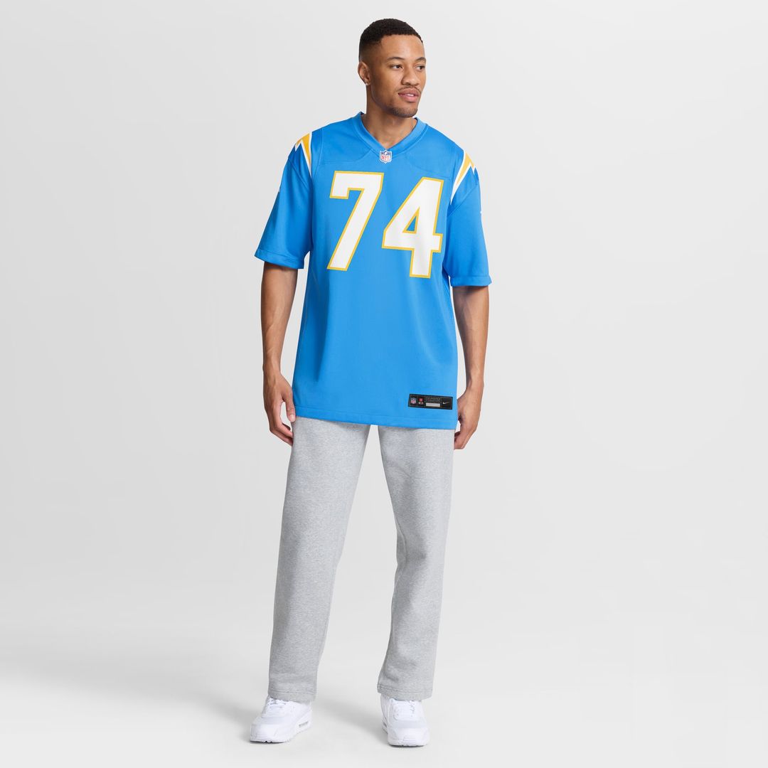 Los Angeles Chargers Kayode Awosika Nike Powder Blue Game product image 4