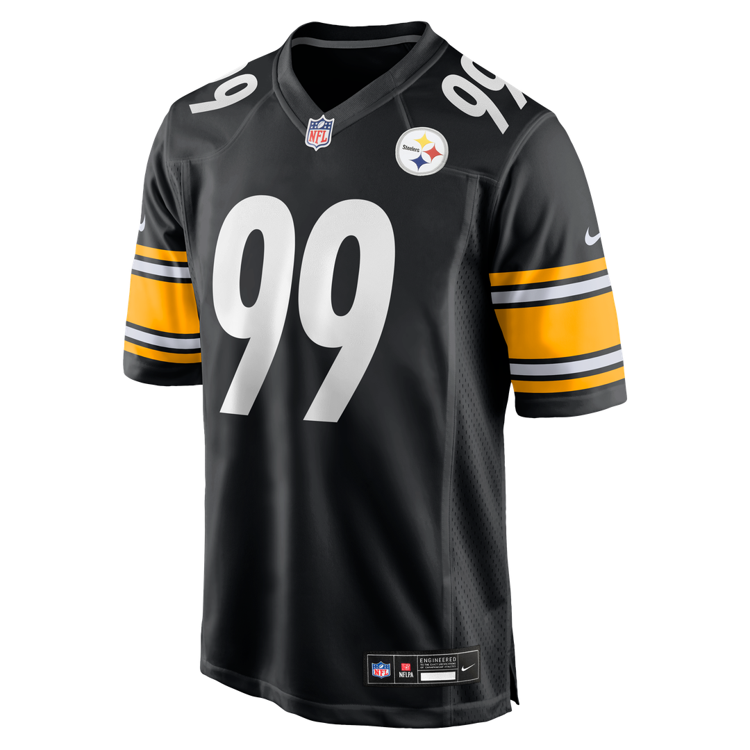 Pittsburgh Steelers Derrick Harmon Nike Black Game Jersey product image 2
