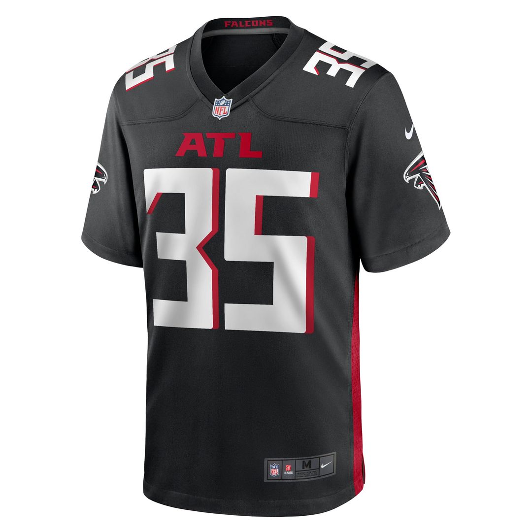 Atlanta Falcons Natrone Brooks Nike Black Game Jersey product image 2