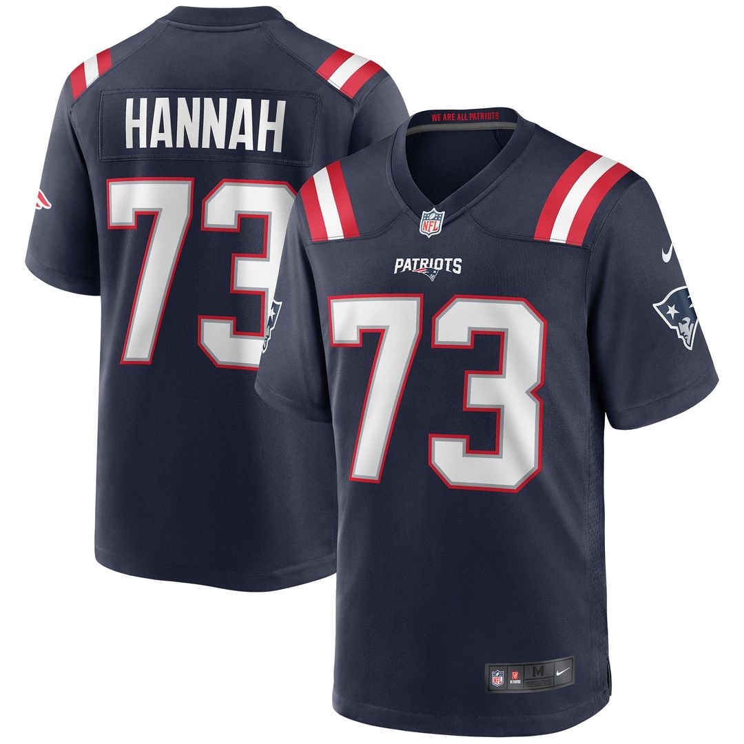 New England Patriots John Hannah Nike Navy Retired Player product image 1