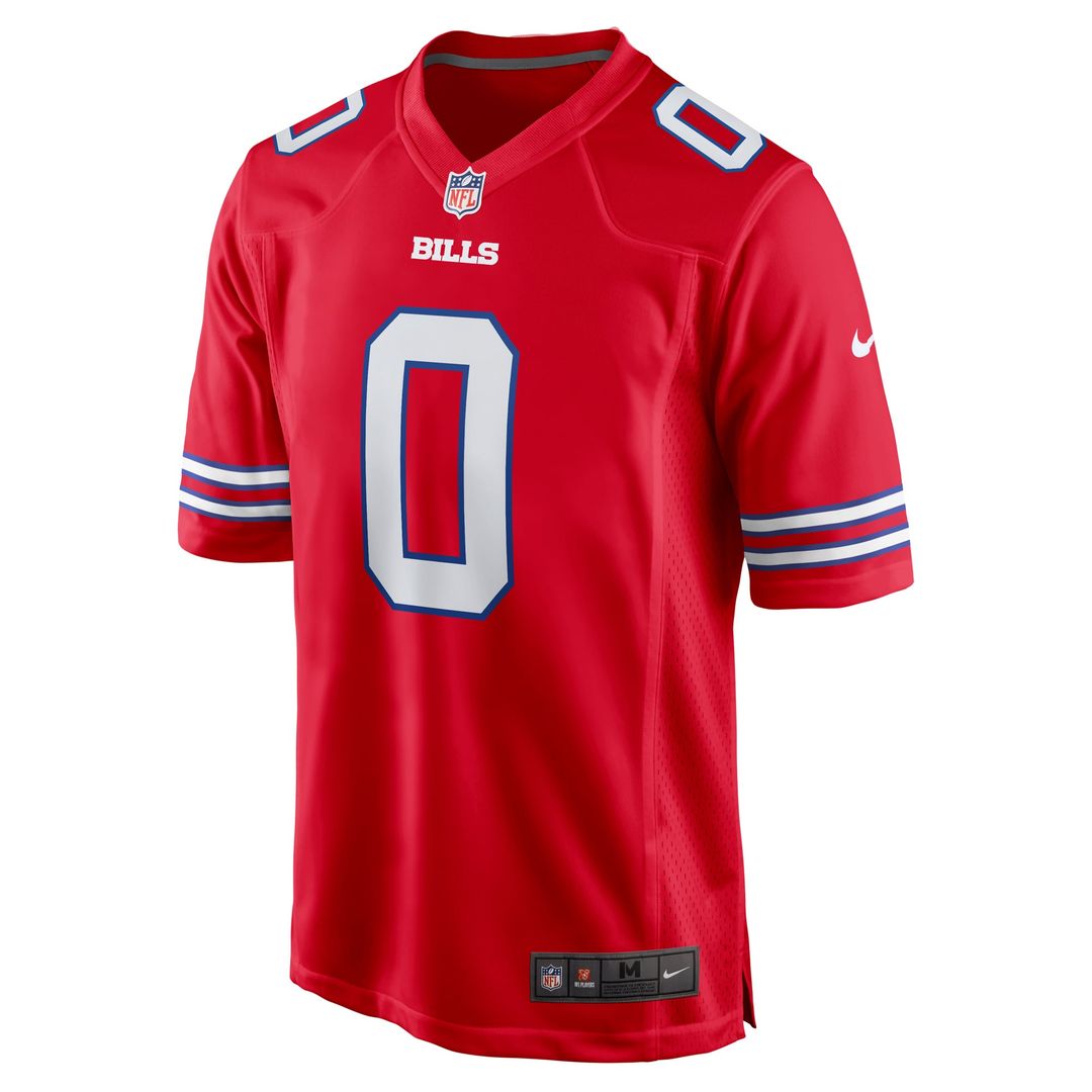 Buffalo Bills Keon Coleman Nike Red Alternate Game Jersey product image 2