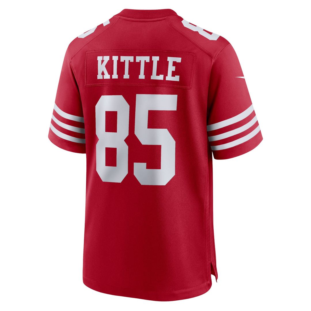 San Francisco 49ers George Kittle Nike White Game Jersey product image 9