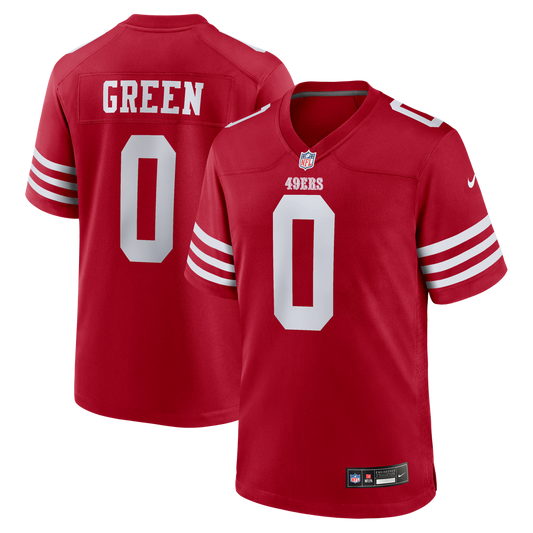 San Francisco 49ers Renardo Green Nike Scarlet Game Jersey product image 1