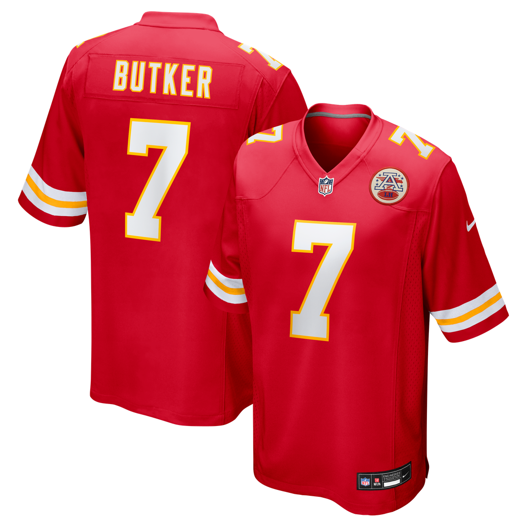 Kansas City Chiefs Harrison Butker Nike Red Game Jersey product image 1