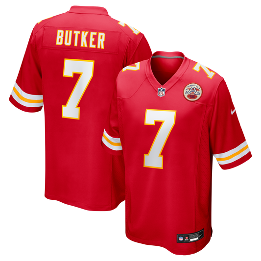 Kansas City Chiefs Harrison Butker Nike Red Game Jersey product image 1