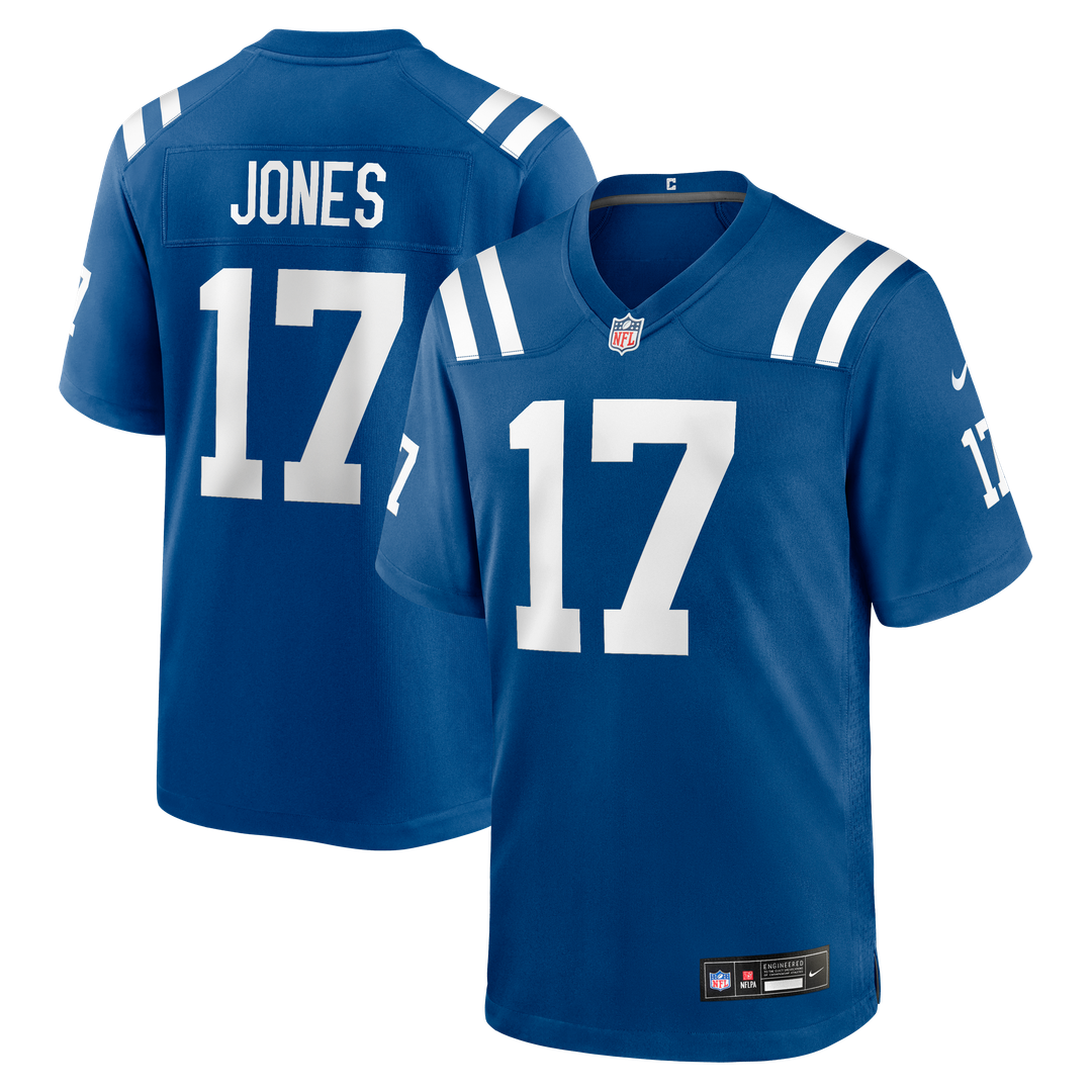 Indianapolis Colts Daniel Jones Nike Royal Game Jersey product image 11