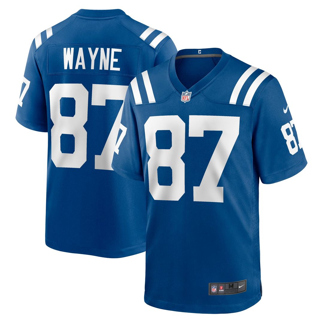 Indianapolis Colts Reggie Wayne Nike Royal Retired Game product image 7