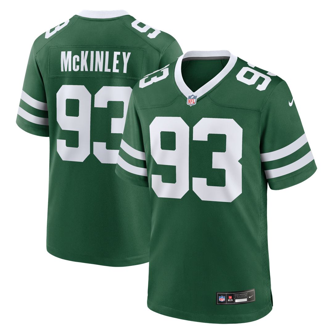 New York Jets Takk McKinley Nike Legacy Green Game Jersey product image 1