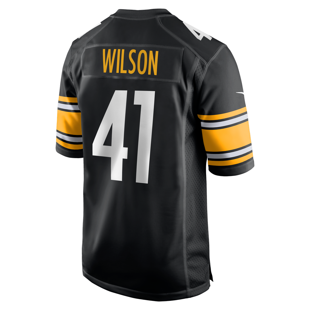 Pittsburgh Steelers Payton Wilson Nike Black Game Jersey product image 3