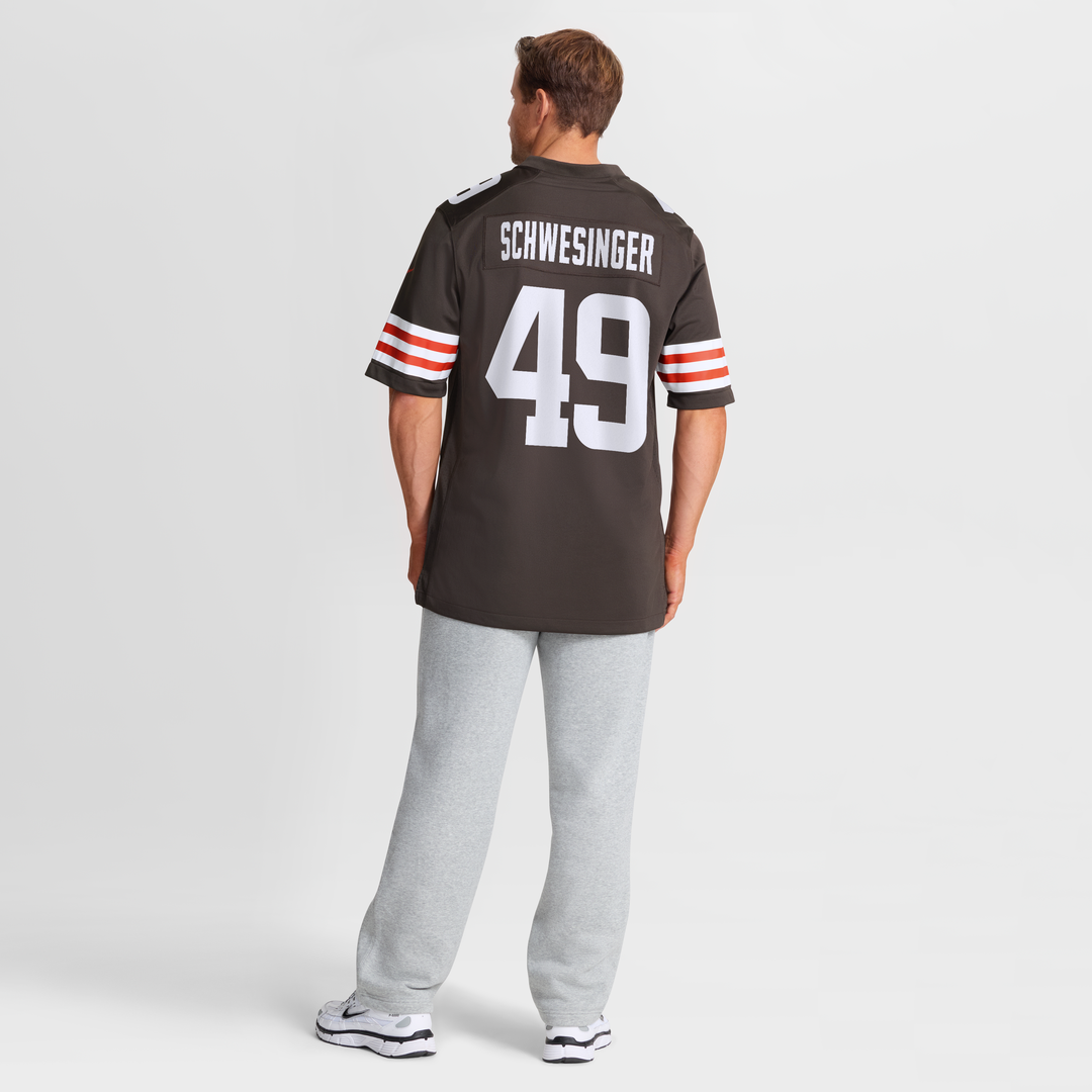 Cleveland Browns Carson Schwesinger Nike Brown 2025 NFL product image 8
