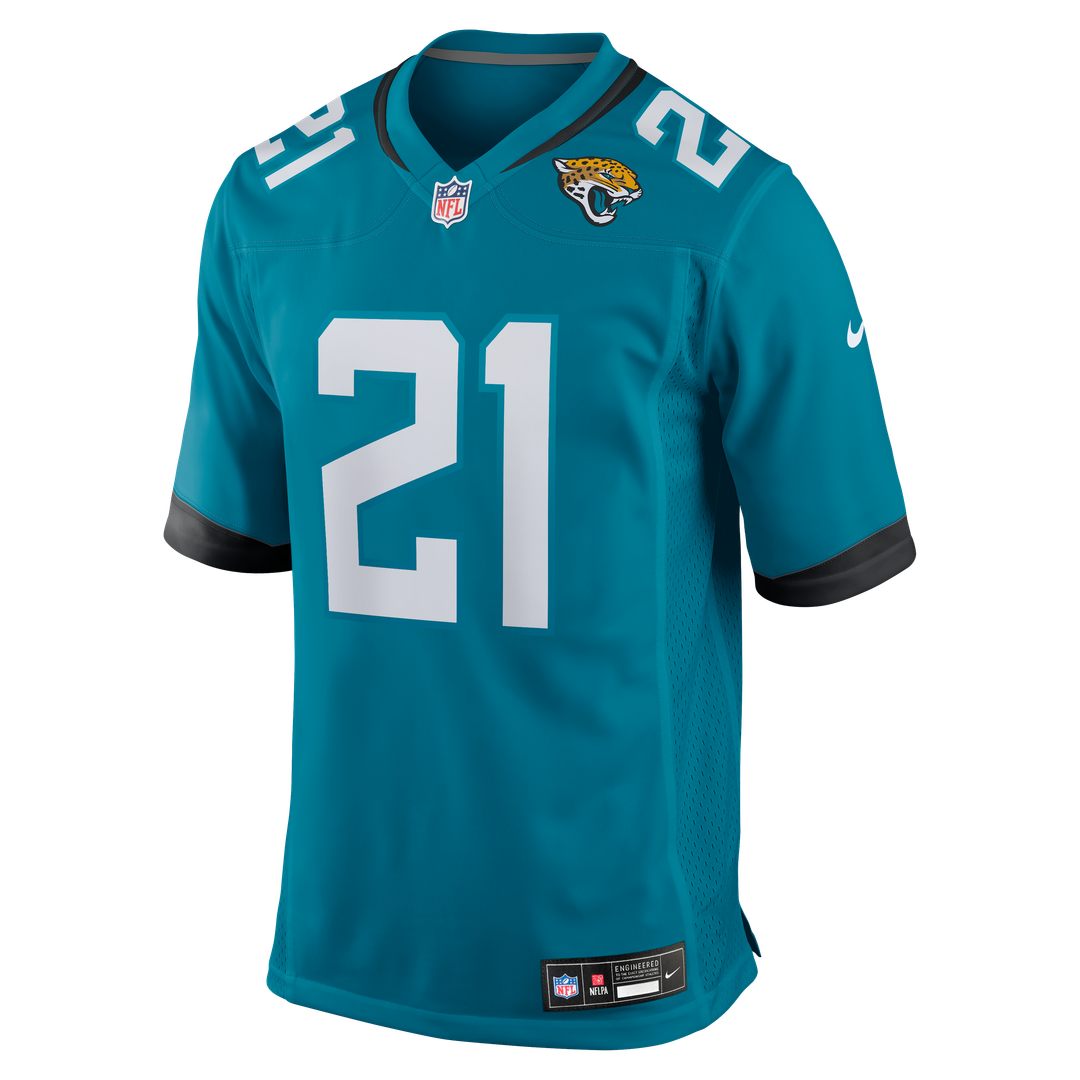 Jacksonville Jaguars Christian Braswell Nike Teal Game product image 2