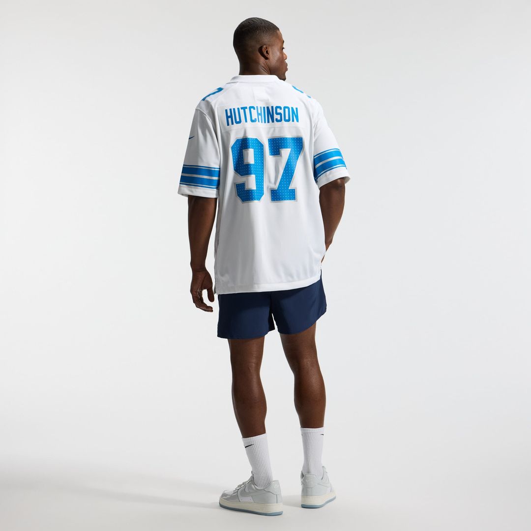Detroit Lions Aidan Hutchinson Nike White Game Jersey product image 18