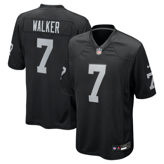 Las Vegas Raiders Quay Walker Nike Black Game Jersey product image 1
