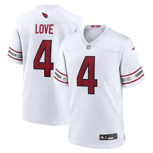Arizona Cardinals Jeremiyah Love Nike White Game Jersey product image 1