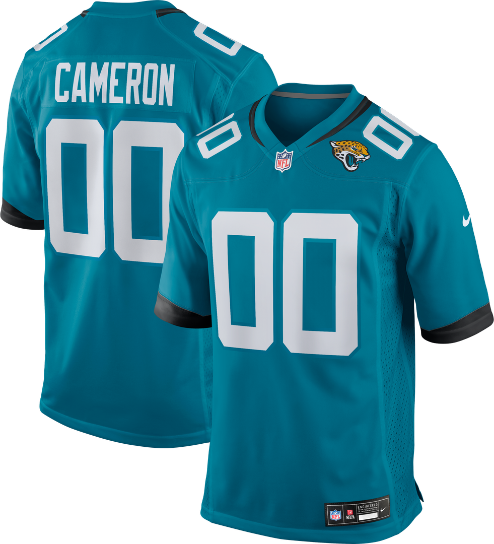 Jacksonville Jaguars Josh Cameron Nike Teal Game Jersey product image 1