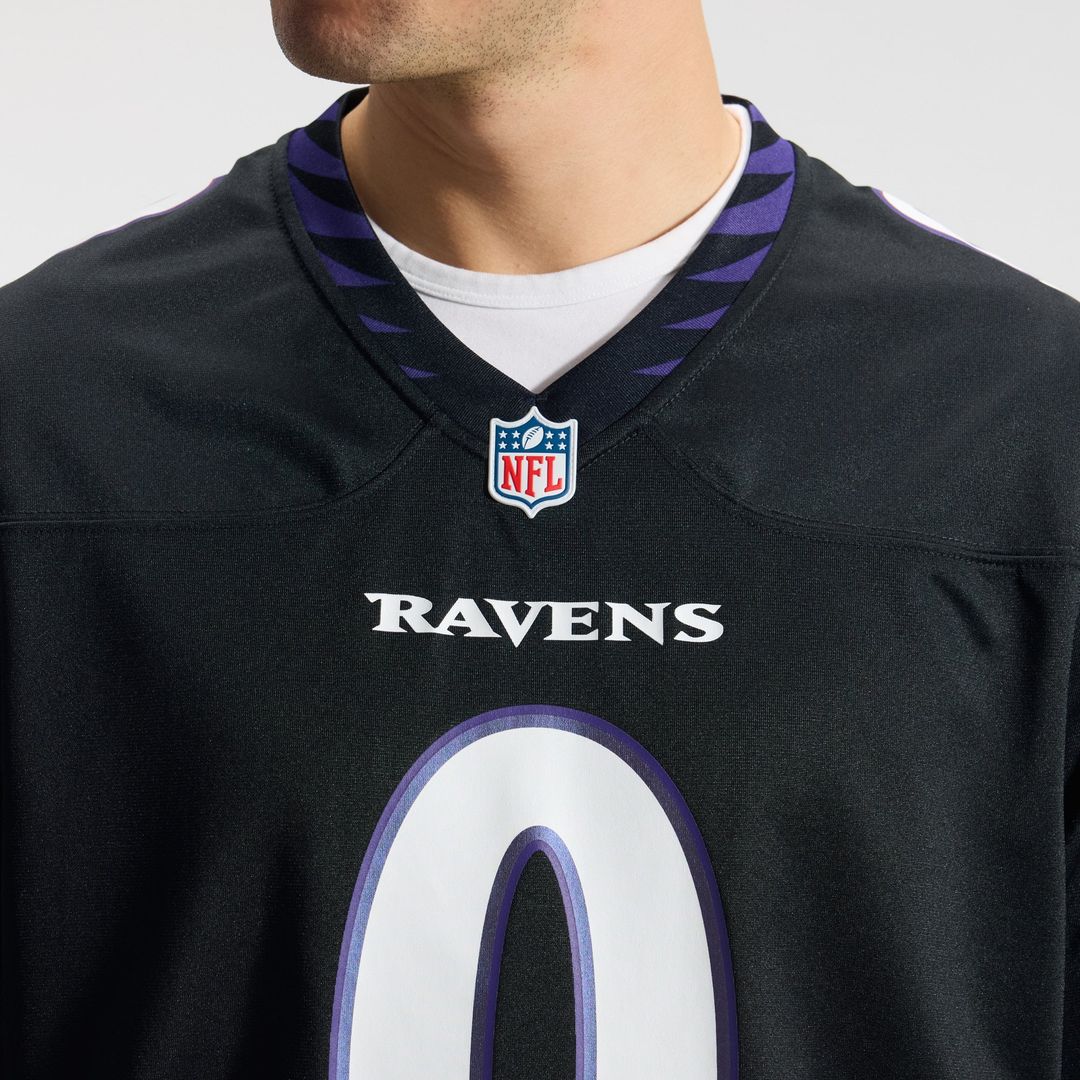 Baltimore Ravens Roquan Smith Nike Black Alternate Game product image 22